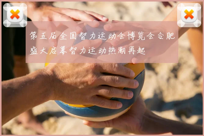 第五届全国智力运动会博览会合肥盛大启幕智力运动热潮再起